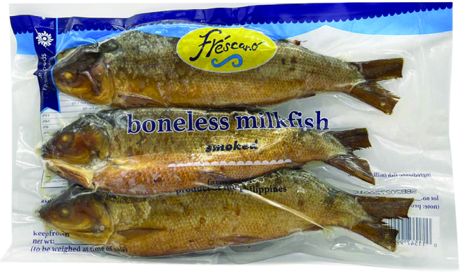 Frescano Milkfish Boneless Smoked, Baby package