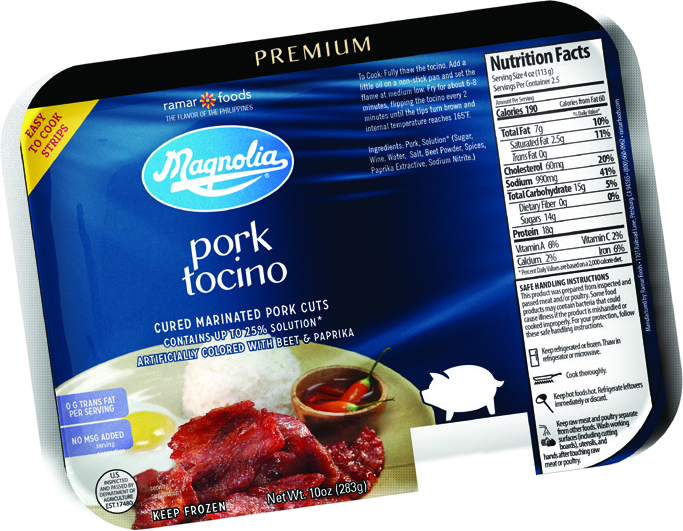 Magnolia Pork Tocino package