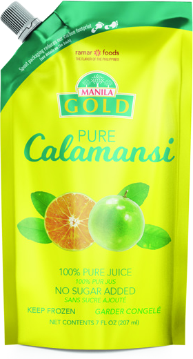 Manila Gold Pure Calamansi Spout package